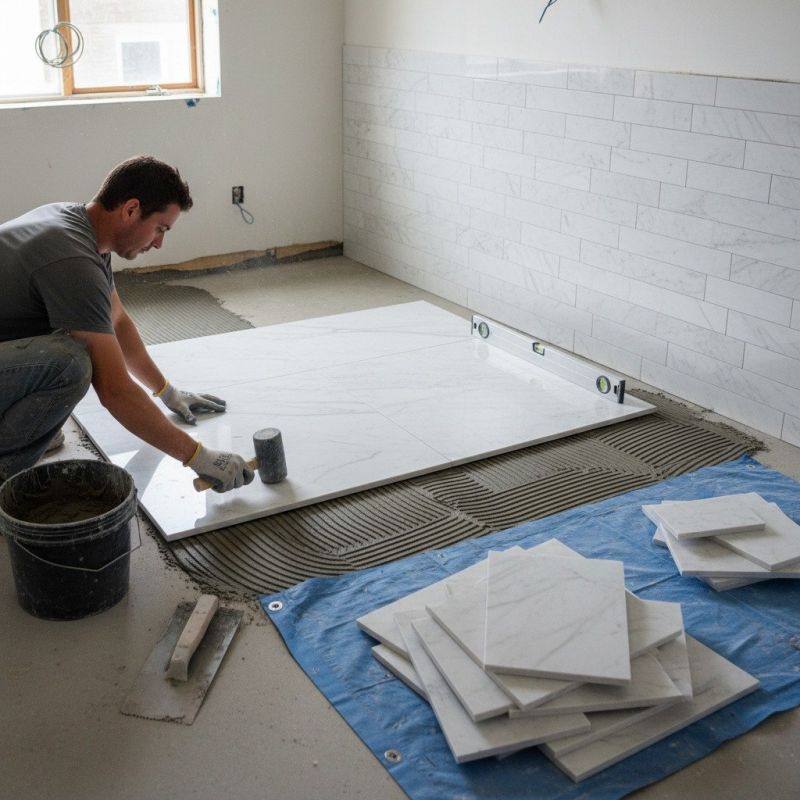 Stone Floor Installation in Kansas City, KS